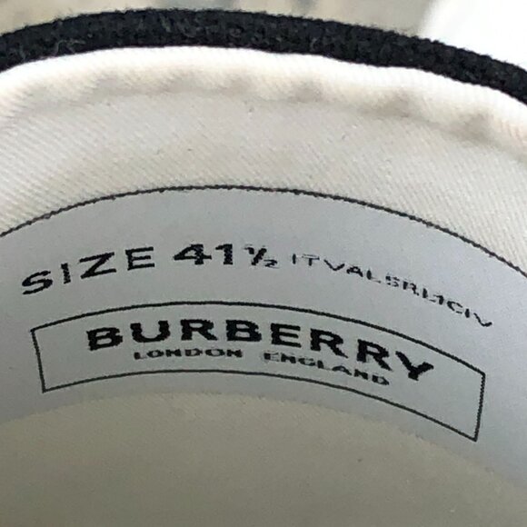 Burberry Men\'s EU 41.5 (8.5) Curt Exaggerated Check Birch Low Trainer Sneakers main image 11